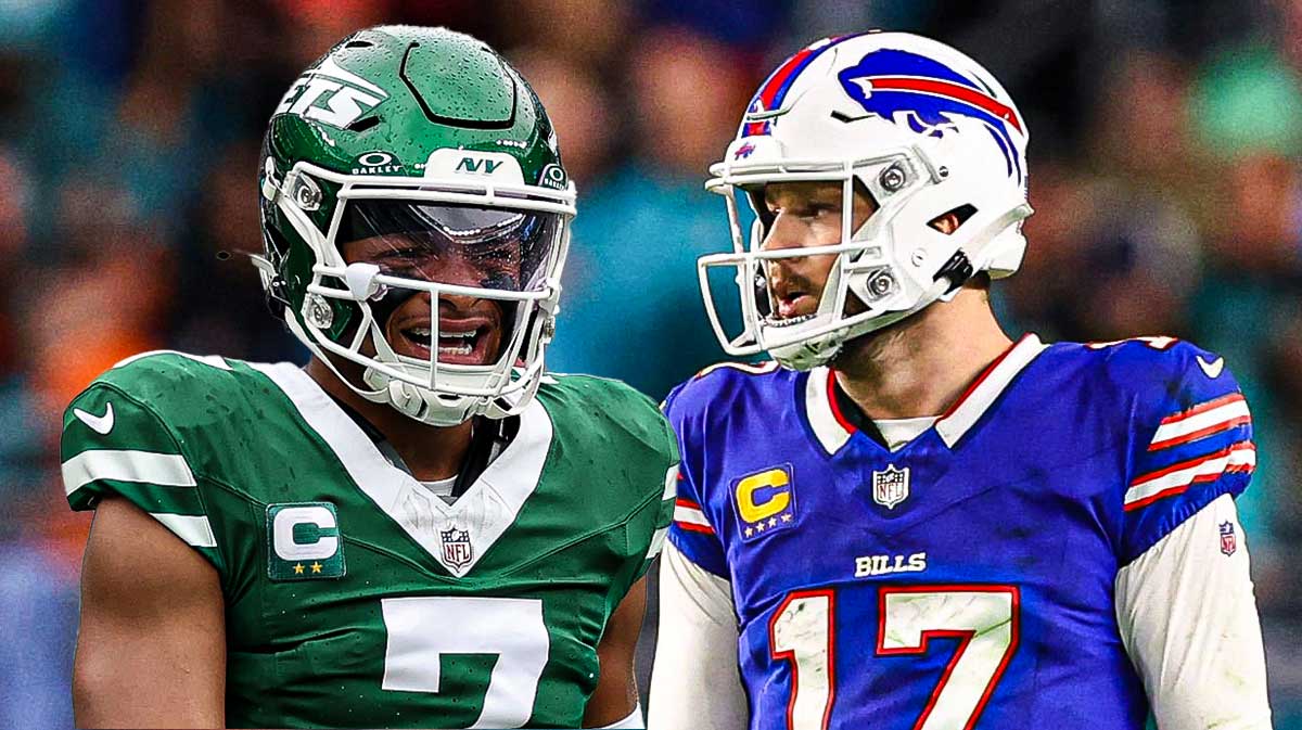 Justin Fields and Josh Allen