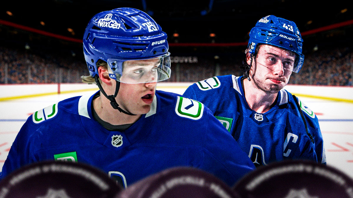 Elias Pettersson and Quinn Hughes