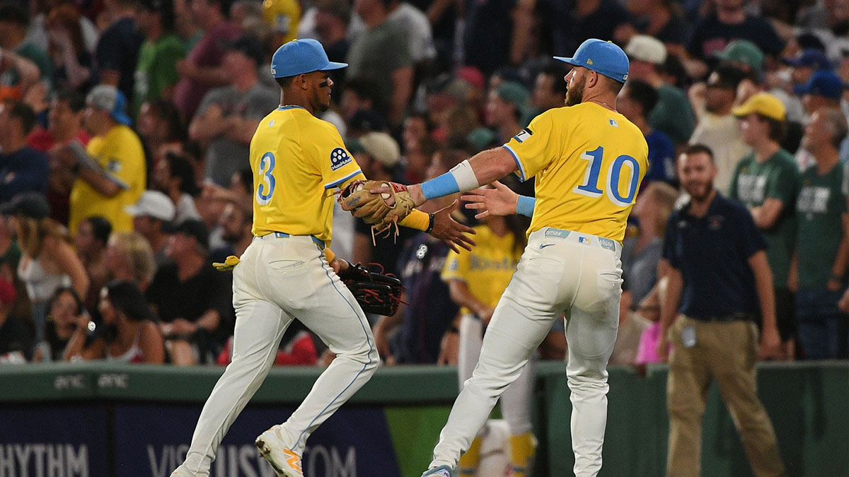 Red Sox teammates make history after bizarre Trevor Story home run