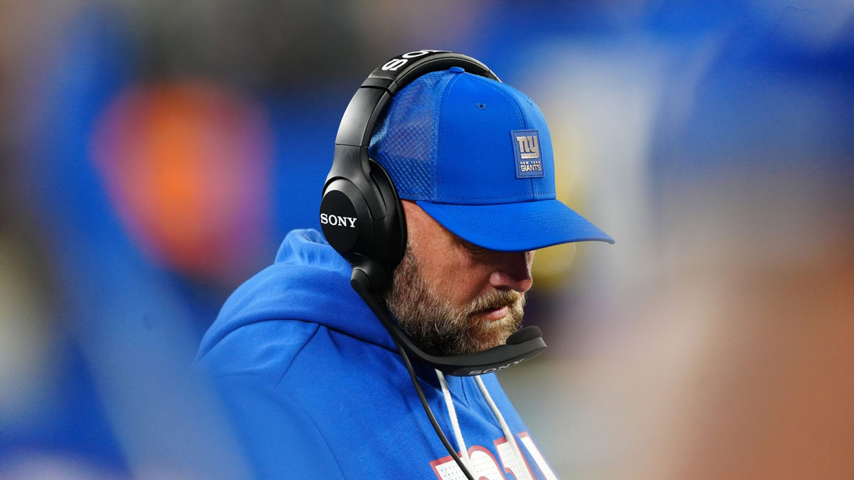 New York Giants head coach Brian Daboll, who Mark Wahlberg called to be fired.