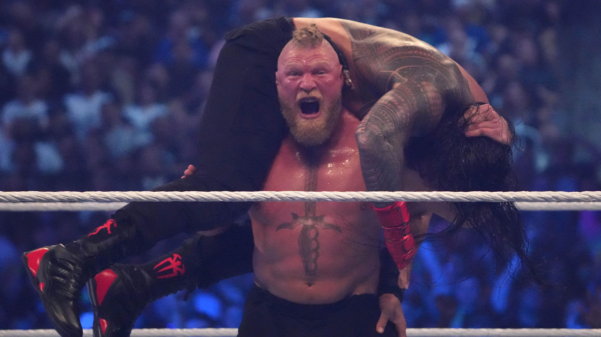 WWE star Brock Lesnar, who is expected to be on the September 5 edition of Friday Night SmackDown.