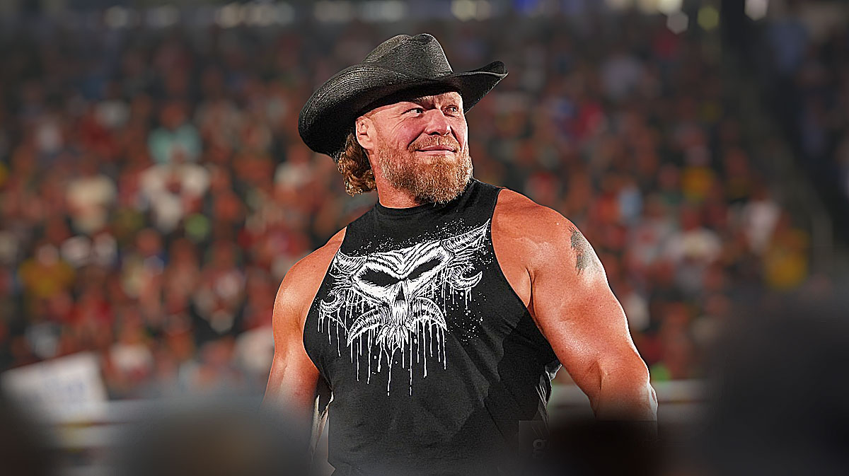 WWE star Brock Lesnar, who may go on a hiatus after his Wrestlepalooza match against John Cena.