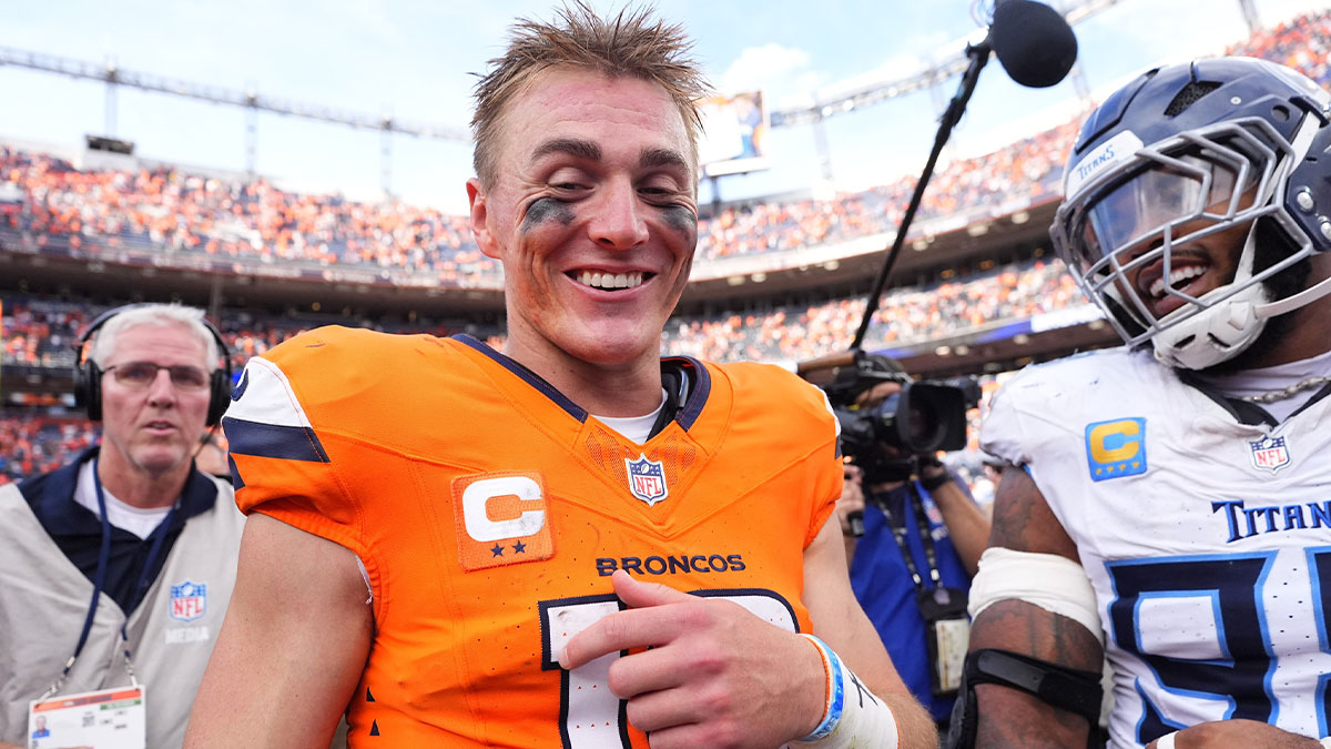 Bo Nix reacts to Broncos’ stadium announcement