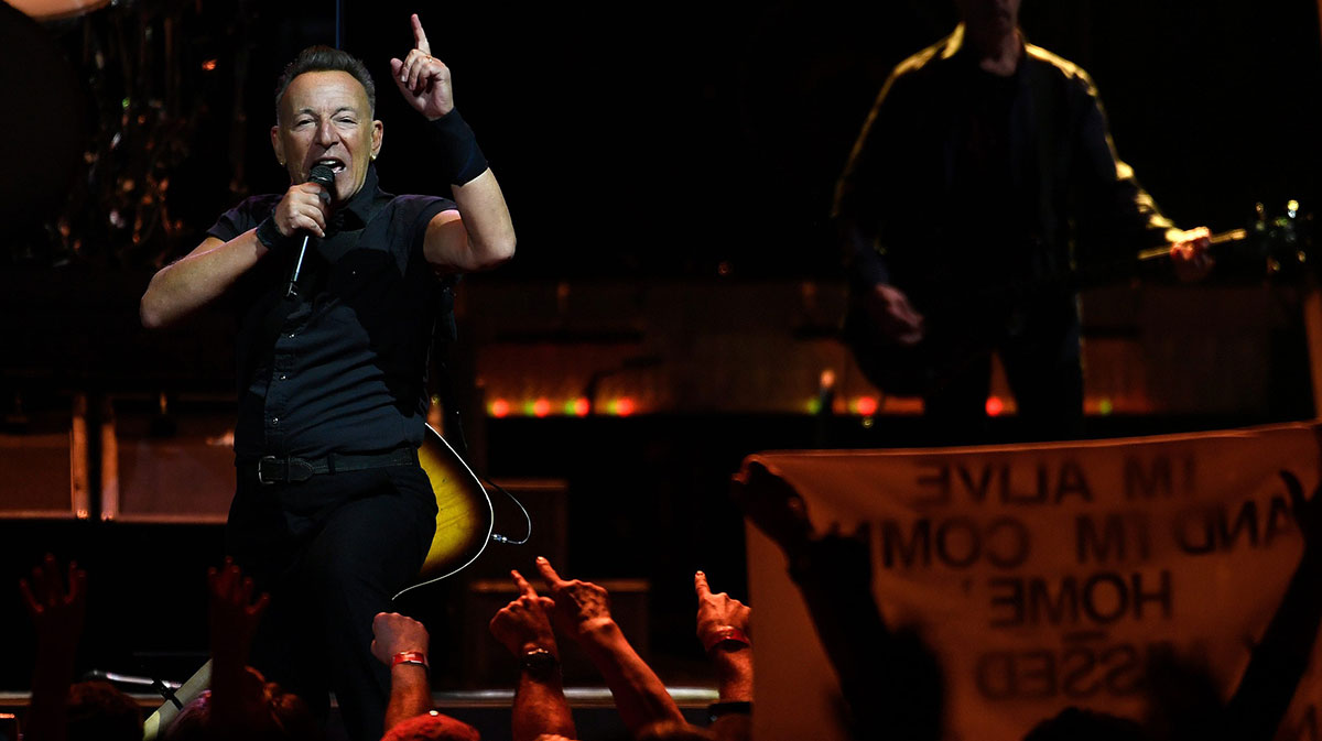 Bruce Springsteen surprises NYFF with emotional performance after biopic screening