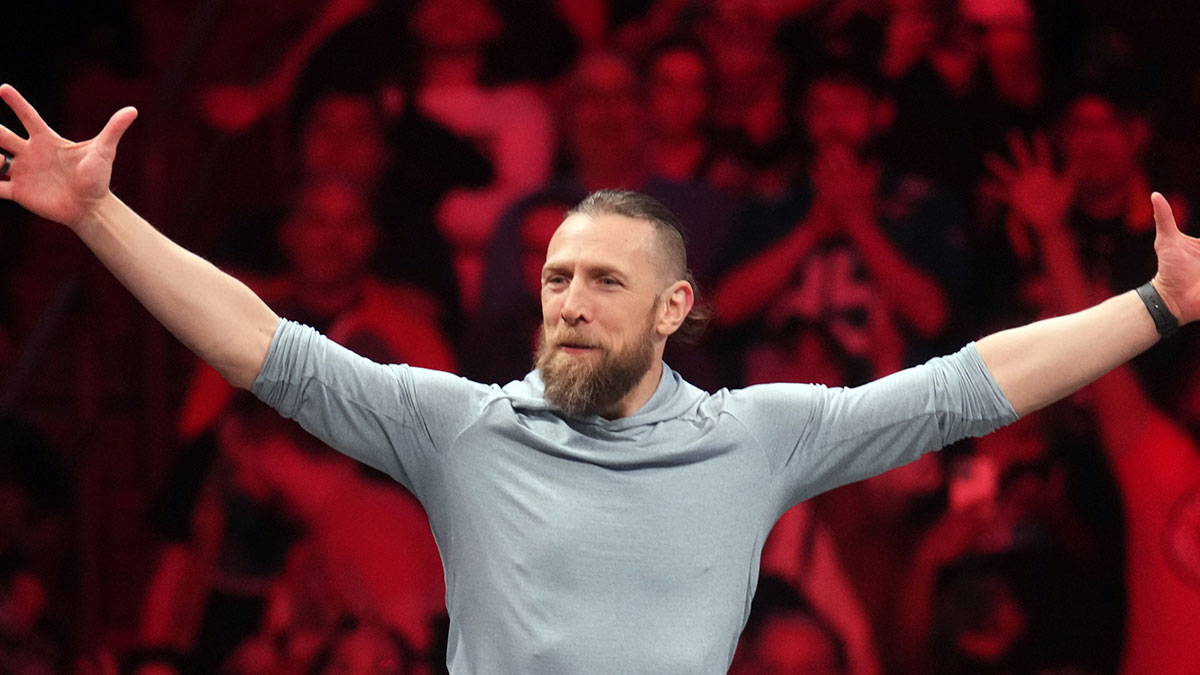 Bryan Danielson appears during AEW Dynamite at Footprint Center.