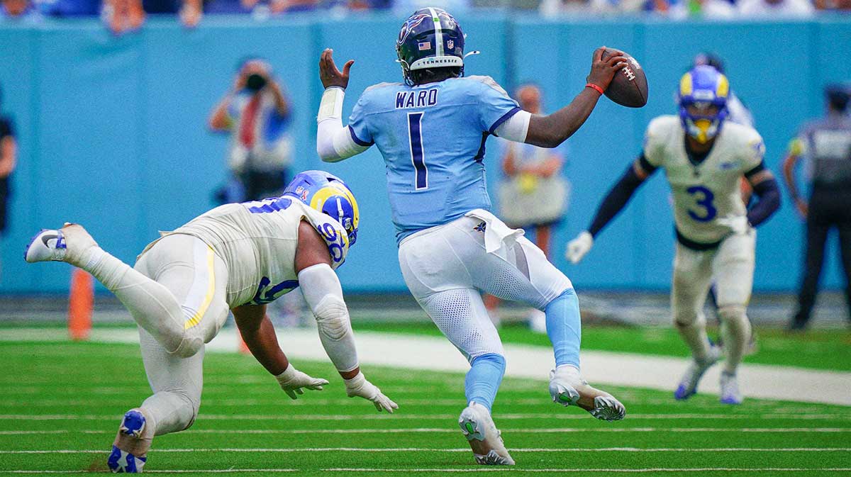 Titans' Cam Ward jumps Ashton Jeanty as OROY betting favorite
