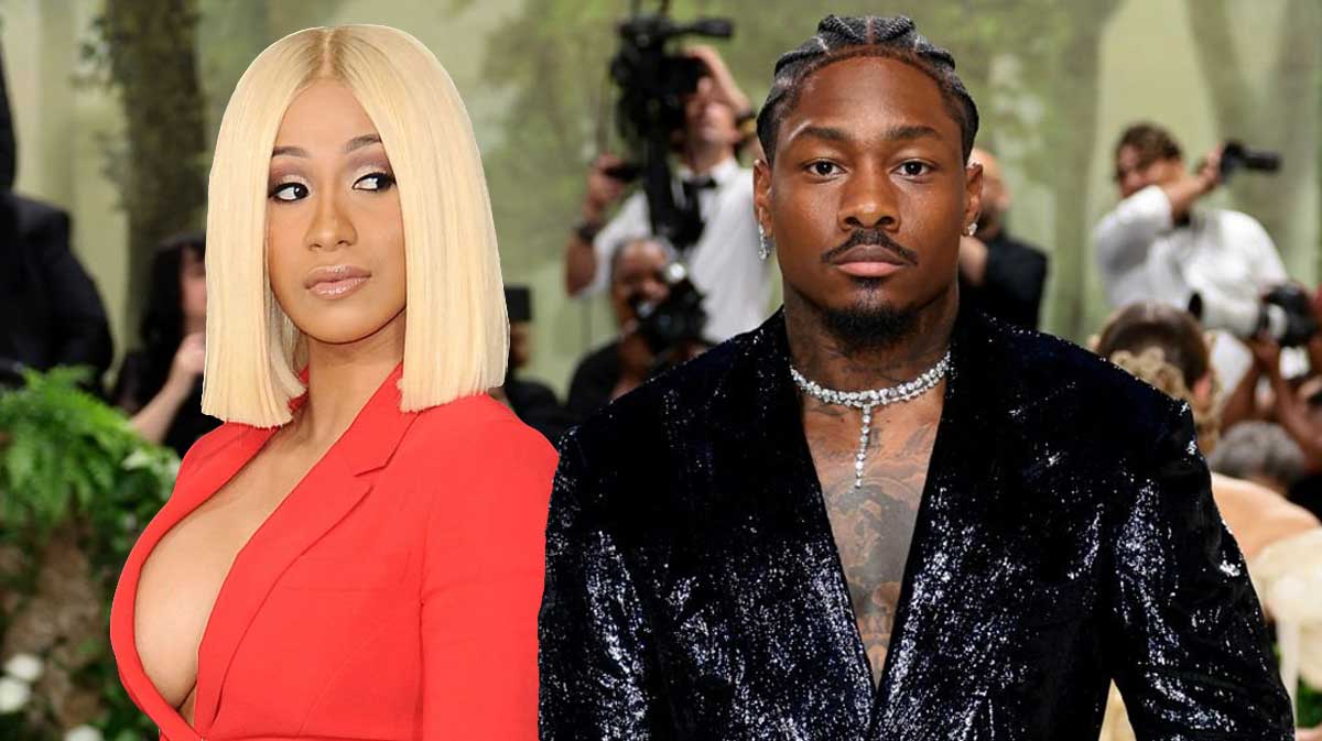 Cardi B Stefon Diggs