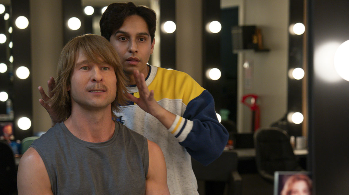 Glen Powell and Frankie A. Rodriguez.