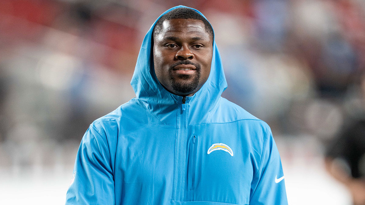Los Angeles Chargers linebacker Khalil Mack (52) after the game against the San Francisco 49ers at Levi's Stadium.