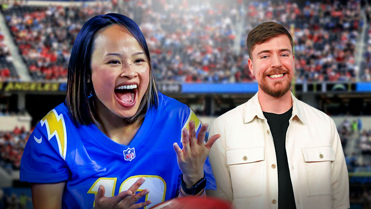 Merrianne Do and Mr. Beast