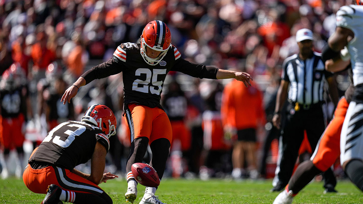 Browns news: Cleveland kicker a late addition to Week 3 injury report