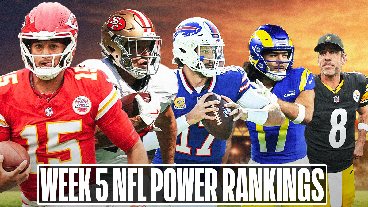 2025 NFL Week 5 NFL Power Rankings, Week 5 NFL Power Rankings