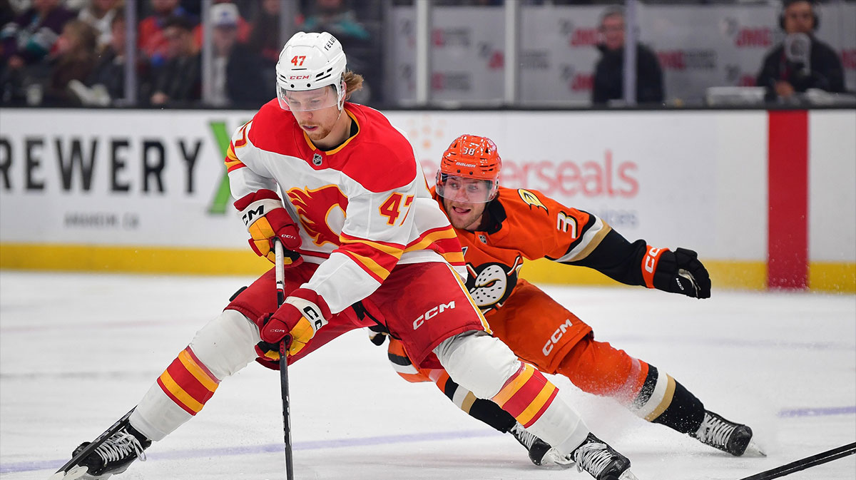 Flames re-sign ex-1st round forward to 3-year deal