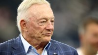 Dallas Cowboys owner Jerry Jones before the game against the Baltimore Ravens at AT&T Stadium.