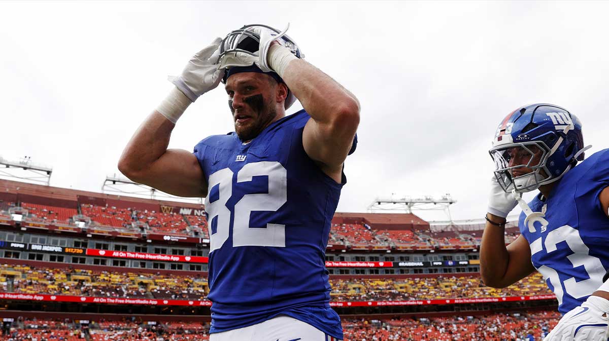 New York Giants tight end Daniel Bellinger.