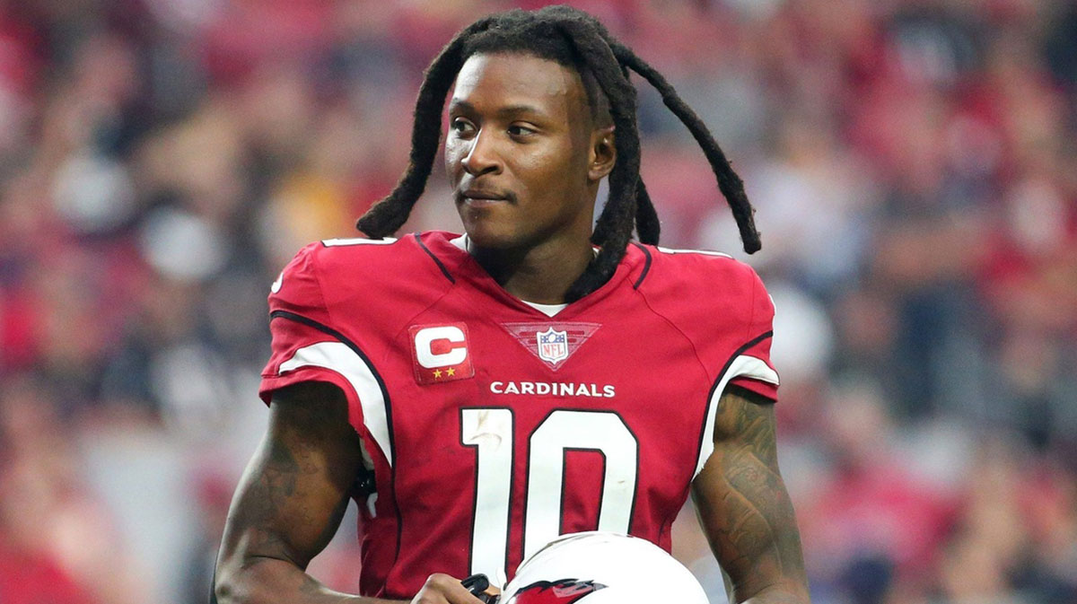 DeAndre Hopkins had 1,407 yards receiving in his first season with the Cardinals (2020), but combined for 1,289 yards in the previous two seasons.
