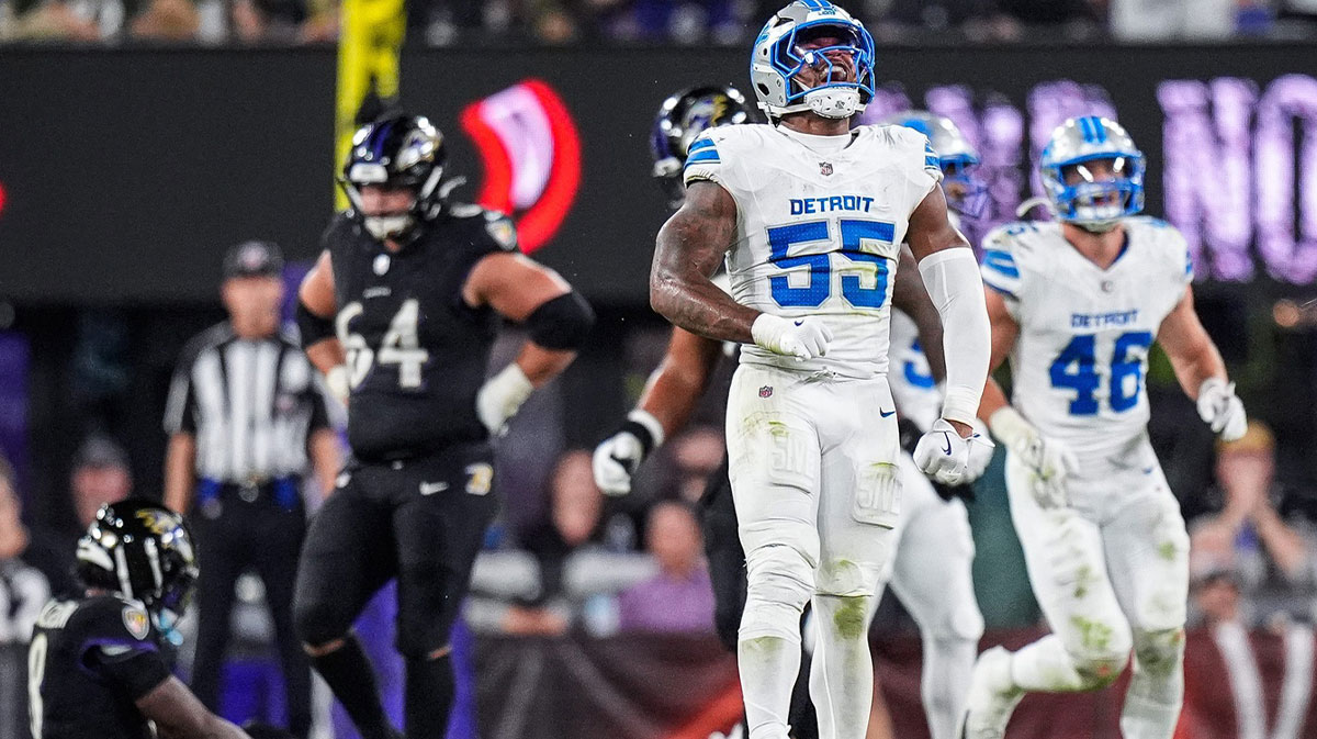 Marcus Spears celebrates Lions’ defense for dominating Lamar Jackson
