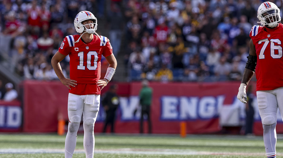 Drake Maye ‘hurts’ after gaffes help cost Patriots game vs. Steelers