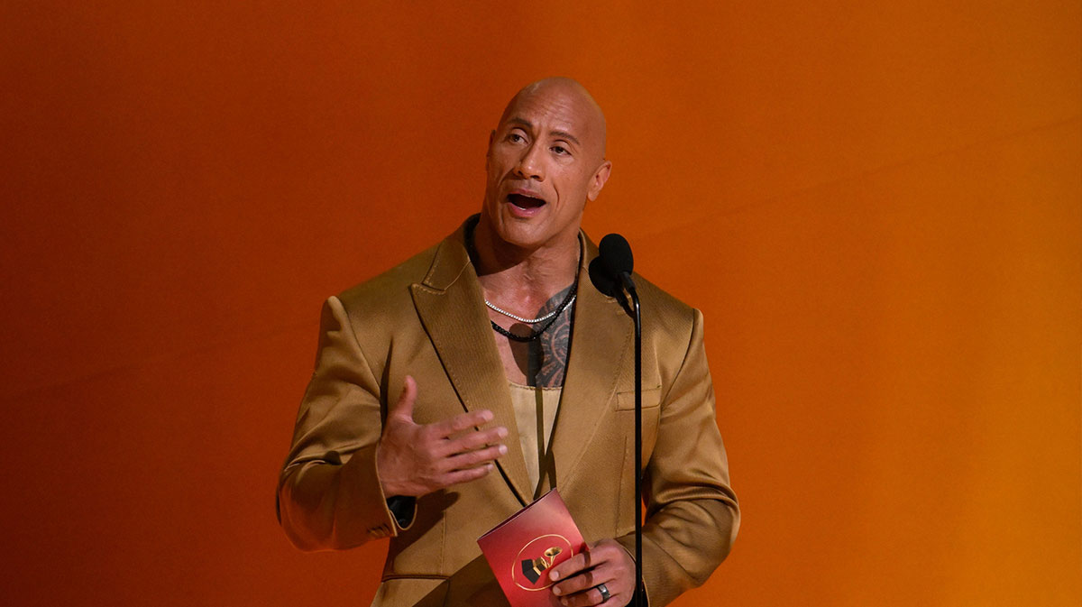 The Smashing Machine star Dwayne Johnson, who shared a moment with Brendan Fraser at the Toronto International Film Festival (TIFF).