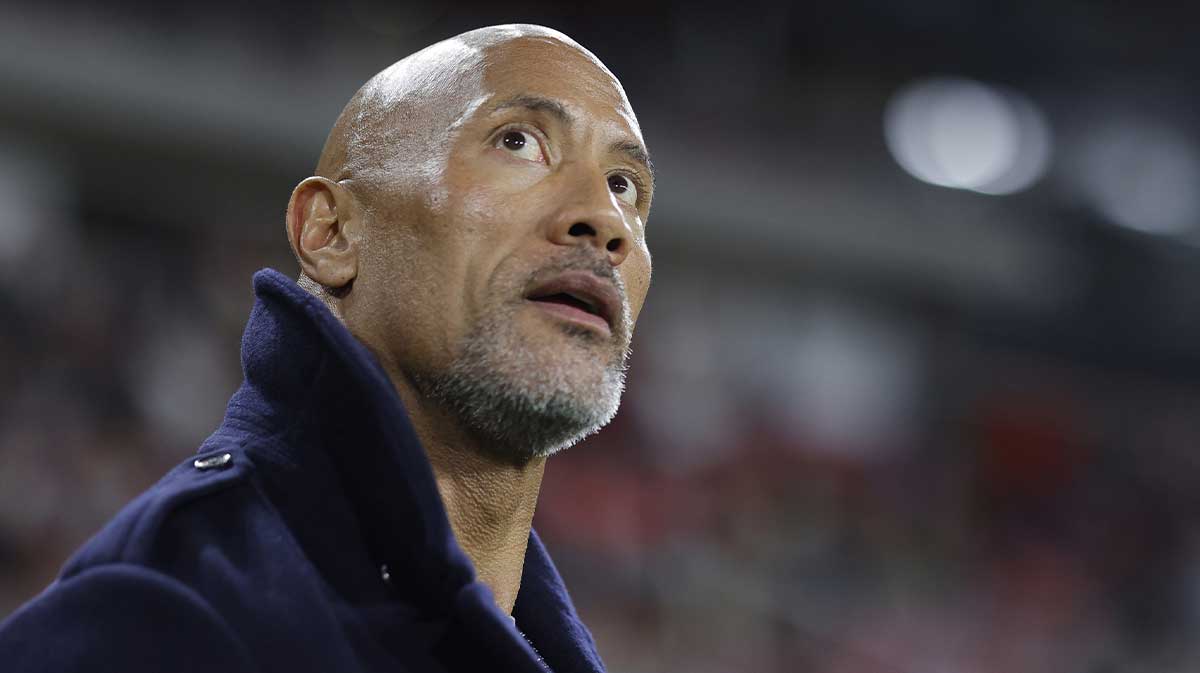 The Smashing Machine star Dwayne "The Rock" Johnson, who appeared to have lost weight at the movie's Venice International Film Festival premiere.