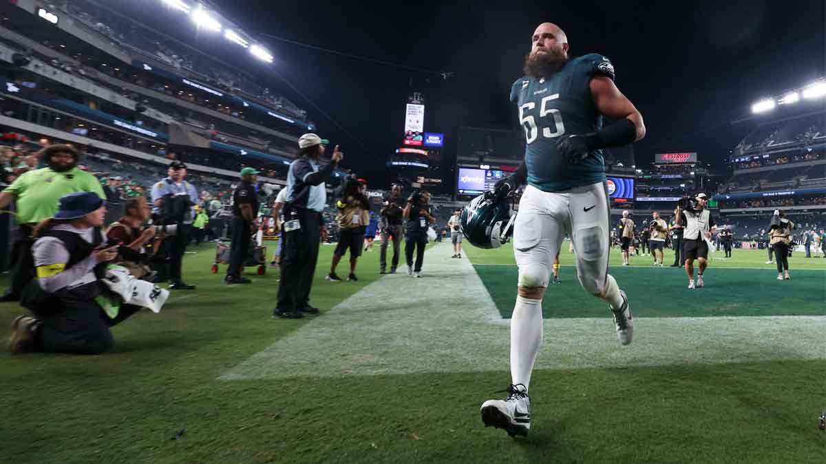 Eagles’ Lane Johnson gets brutally honest about quality of 2-0 start