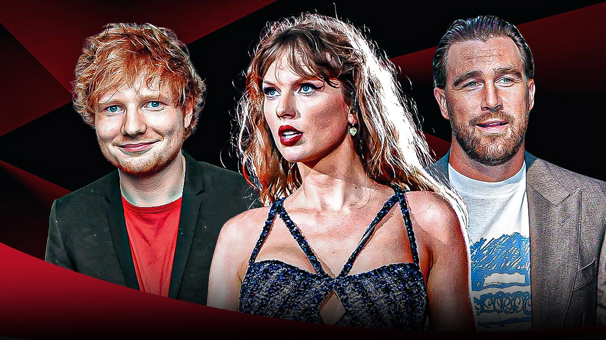 Ed Sheeran Taylor Swift Travis Kelce