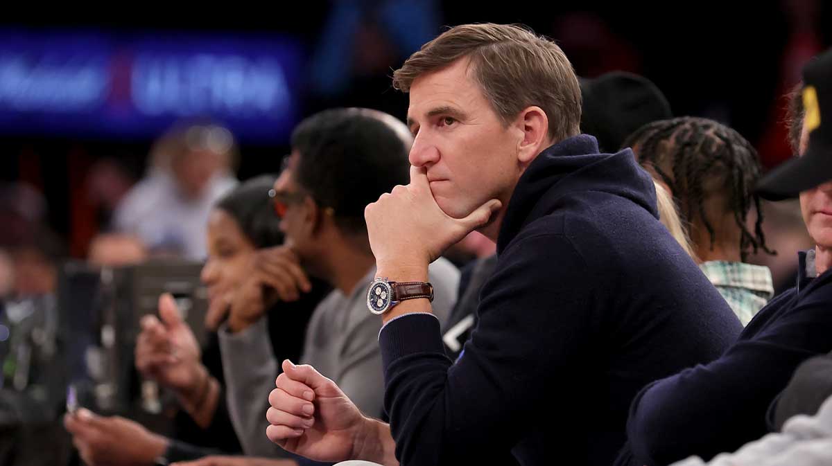 New York Giants legend Eli Manning, who did not make the Hall of Fame.