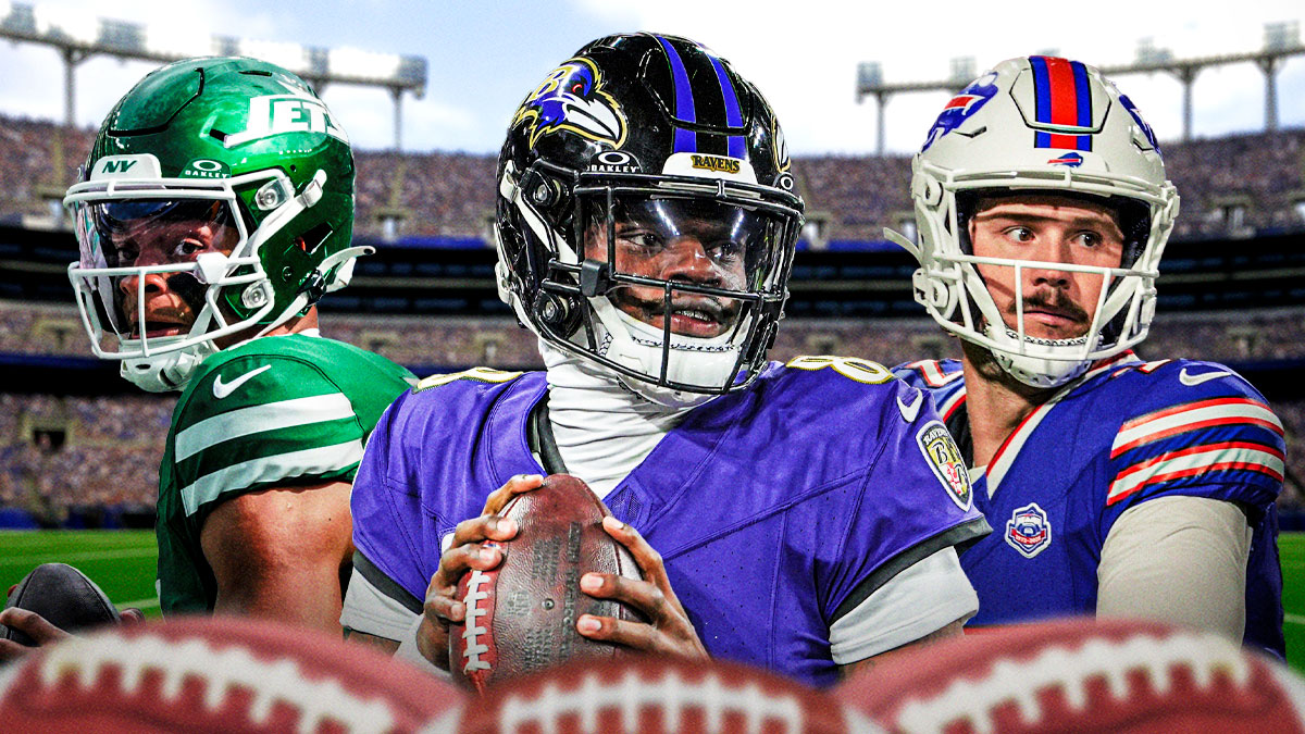 Lamar Jackson, Josh Allen, Justin Fields