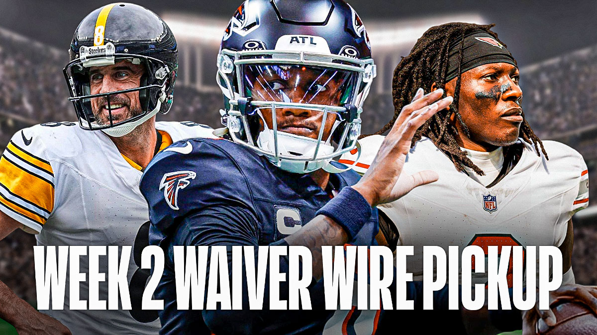 fantasy football, waiver wire, aaron rodgers, michael penix