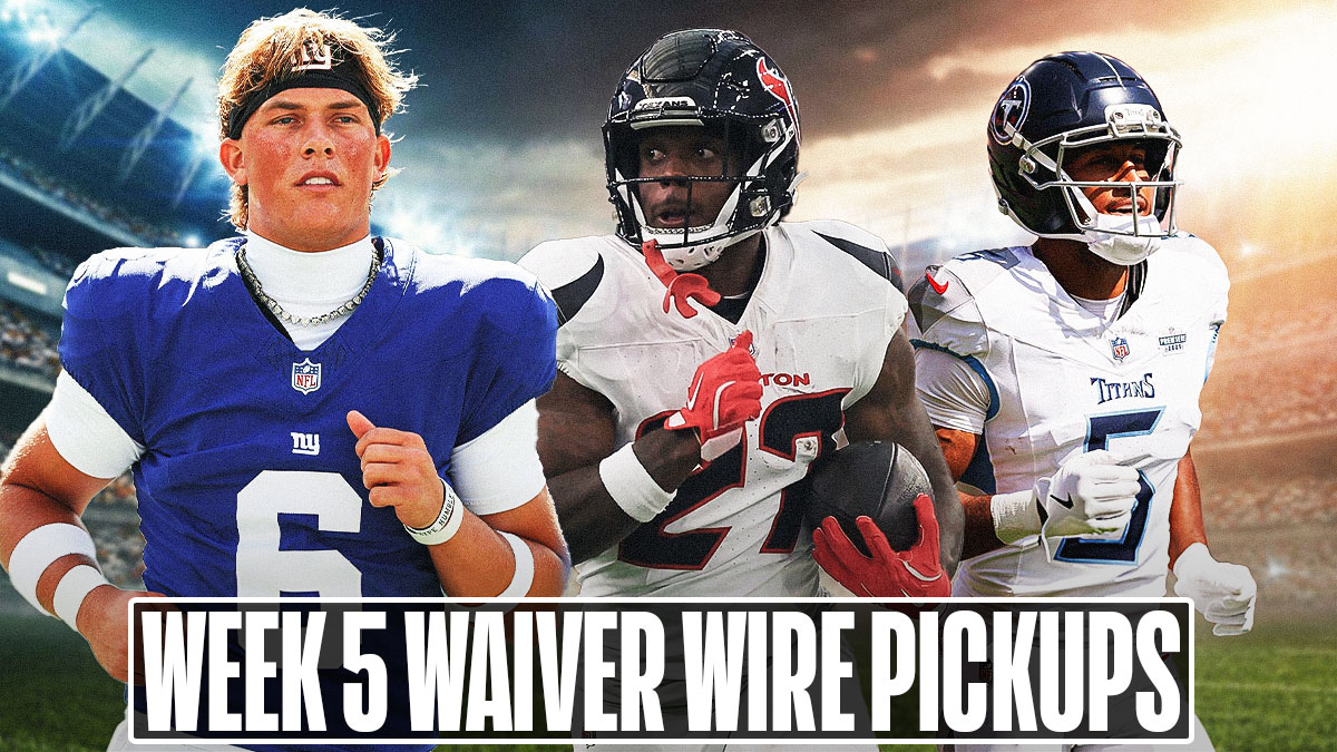 Fantasy Football: Top 10 waiver wire pickups for Week 5 (2025)
