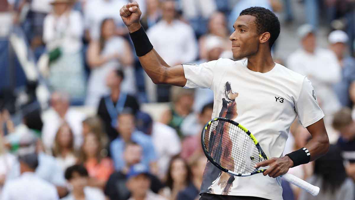 Felix Auger-Aliassime joins Jannik Sinner, Carlos Alcaraz with giant-killing feat at US Open
