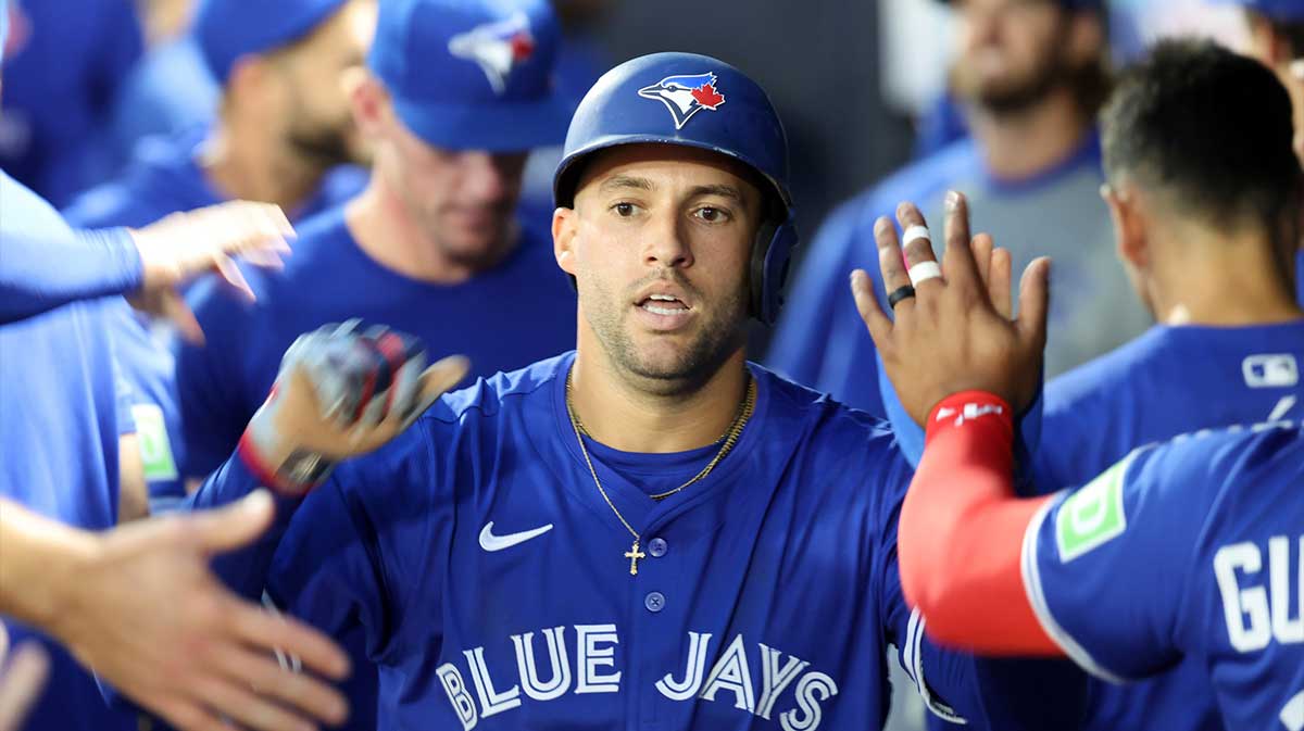 Blue Jays’ George Springer celebrates birthday with home run bash