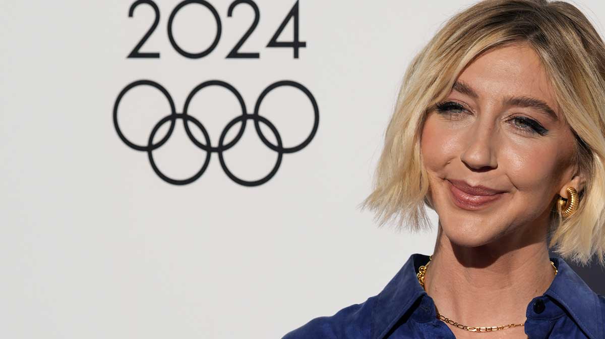 Former SNL star Heidi Gardner at the 2024 Summer Olympics.