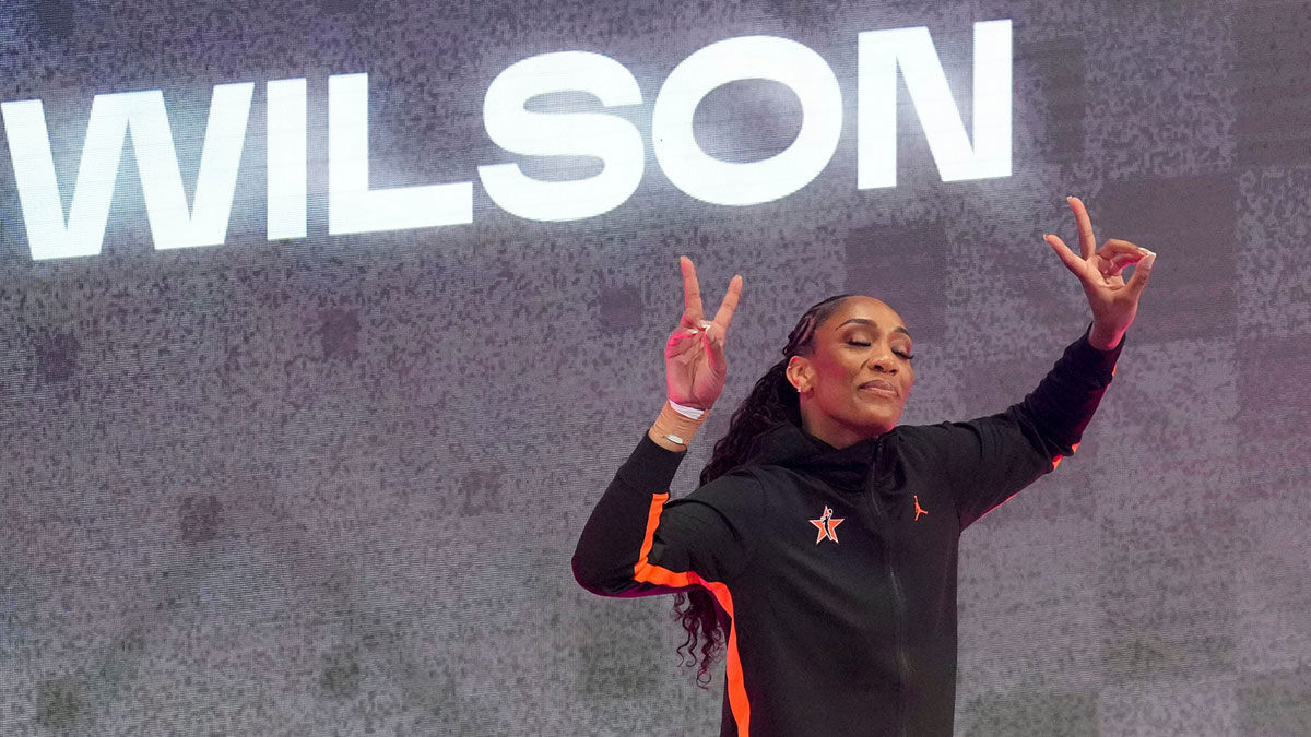 Becky Hammon’s ‘Everest’ mic drop to A’ja Wilson after 4th MVP