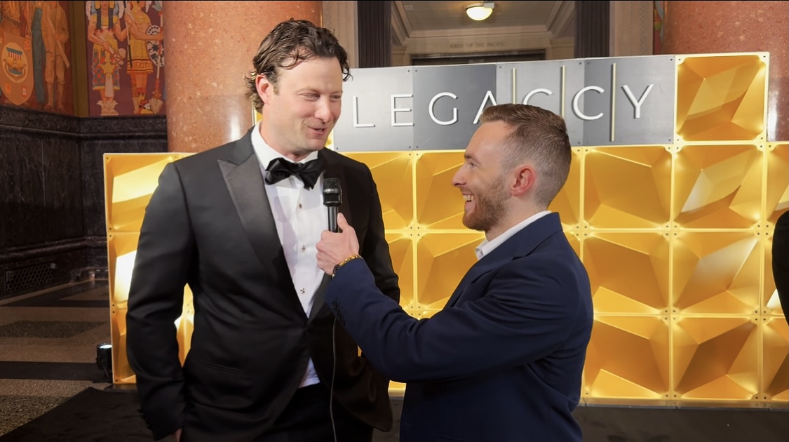 ClutchPoints' Rob Lepelstat interviews MLB Superstar Gerrit Cole at his 2025 LegaCCY Gala in NYC