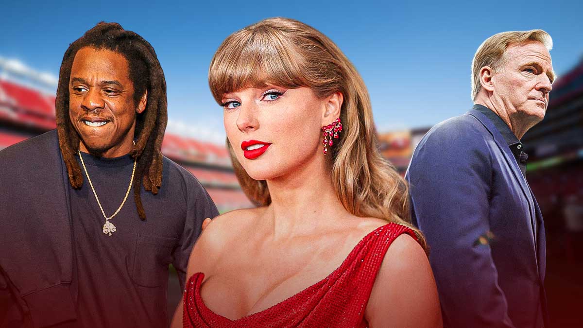 Roger Goodell, Jay-Z, Taylor Swift