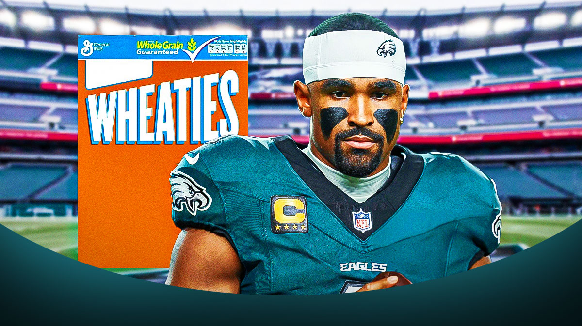 Jalen Hurts Wheaties Philadelphia Eagles