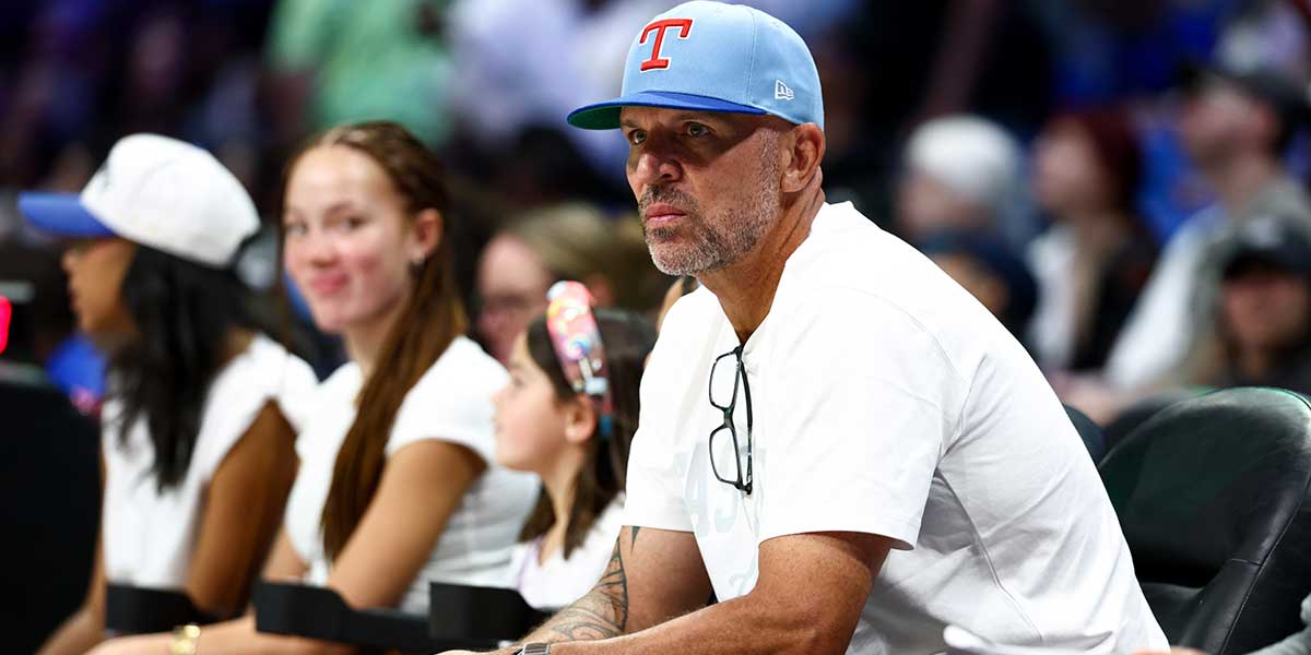 Dallas Mavericks head coach Jason Kidd watches the game between the Dallas Wings and Golden State Valkyries at College Park Center.