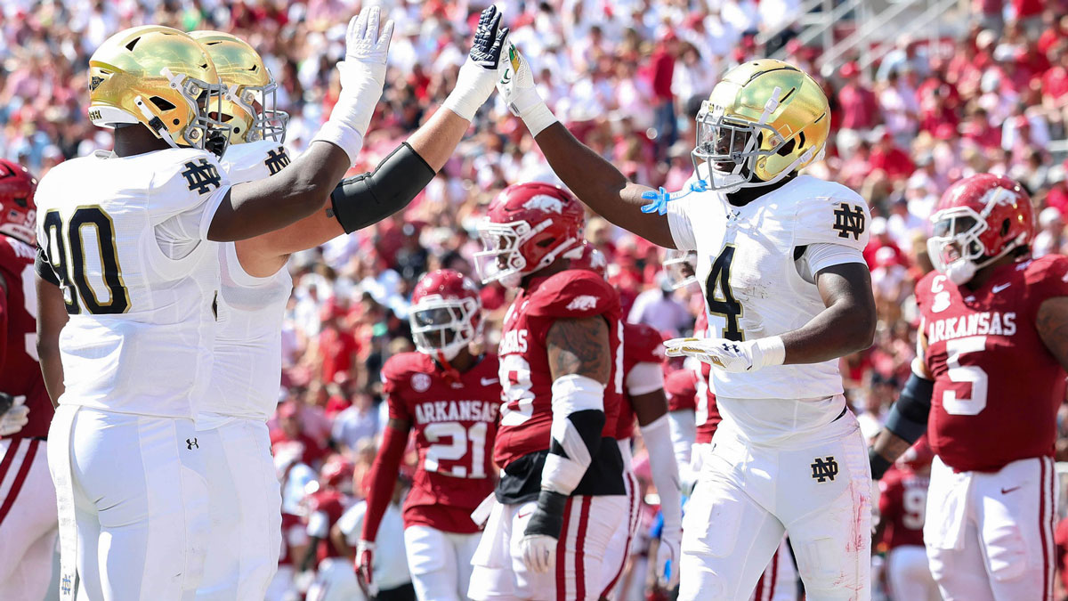Notre Dame RB duo has more TDs than 58 teams