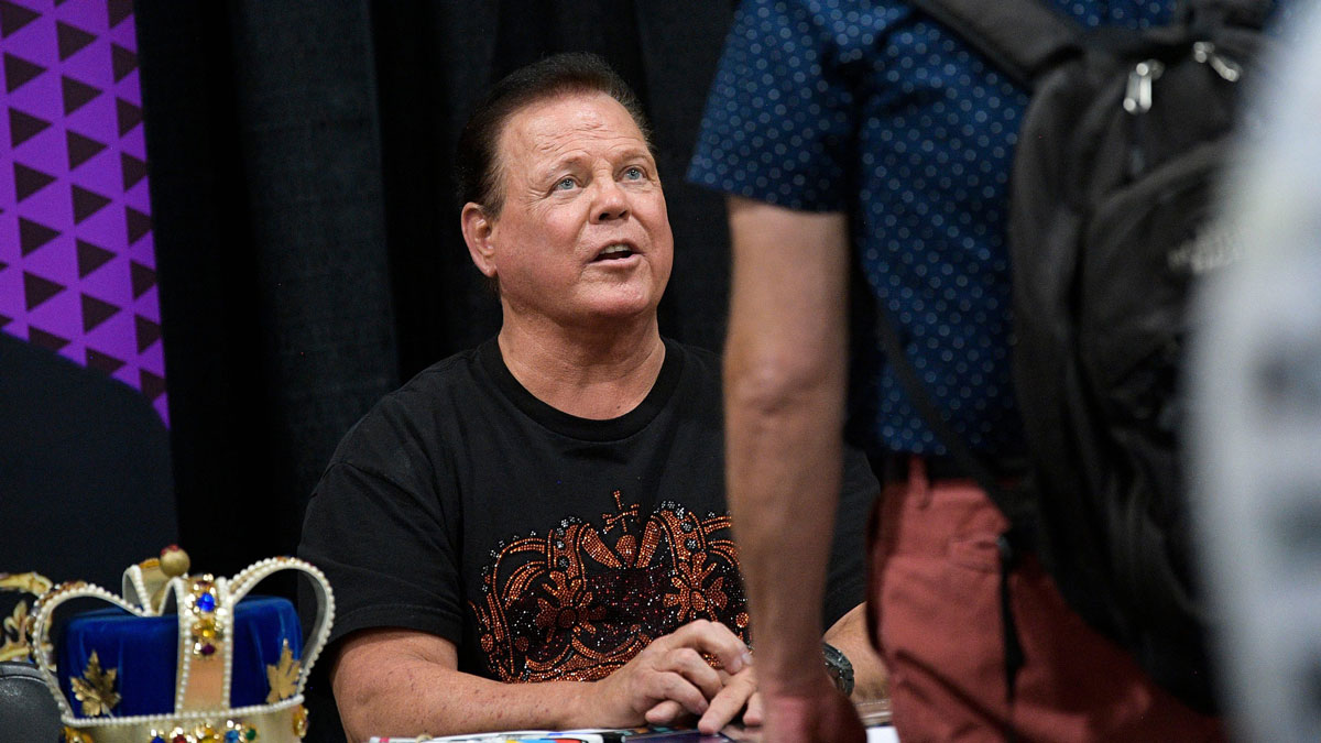 WWE Hall of Famer Jerry Lawler, who suffered a stroke.