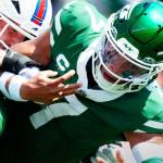 Jets fans booing already as Justin Fields turns back into pumpkin to start Bills game