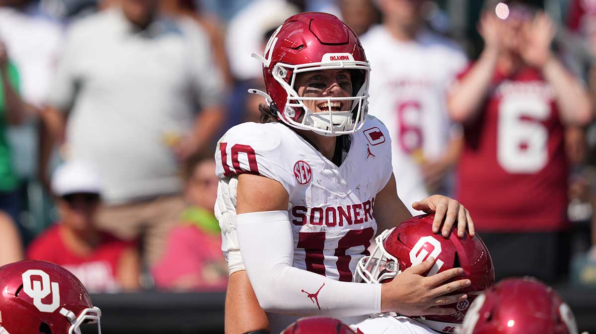 Oklahoma football news: John Mateer earns top QB honors from Joel Klatt