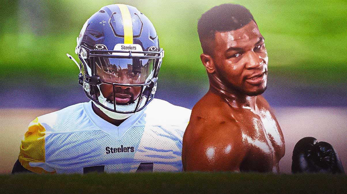 Steelers Kenneth Gainwell made a Mike Tyson reference after suffering a cut on his ear