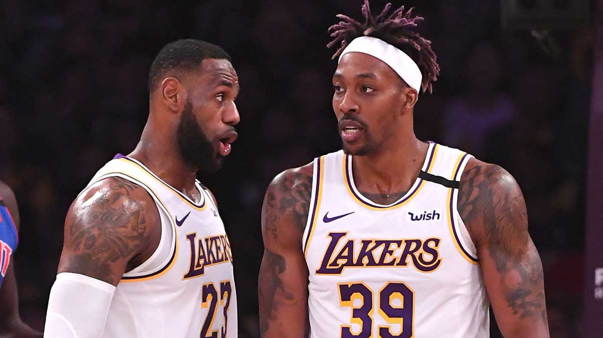 Dwight Howard’s hilarious reaction to LeBron James’ HOF presence