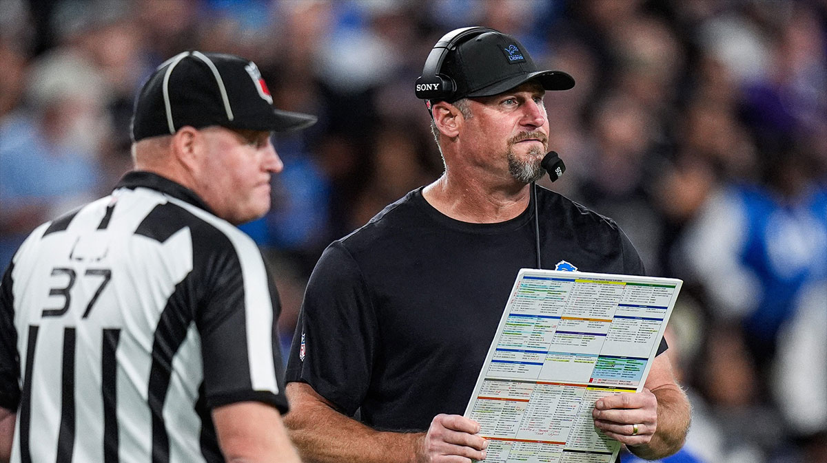 Lions’ Dan Campbell reveals secret to 7 sacks on Lamar Jackson