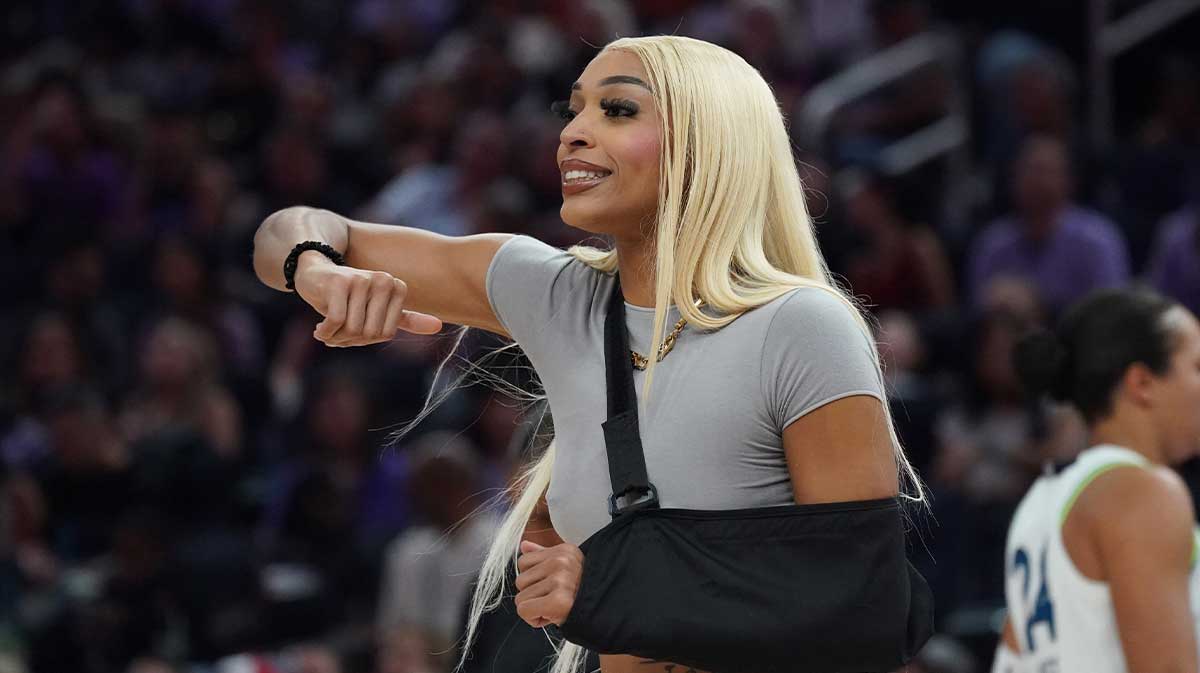 Lynx guard DiJonai Carrington not expected to play in Game 1 vs. Mercury