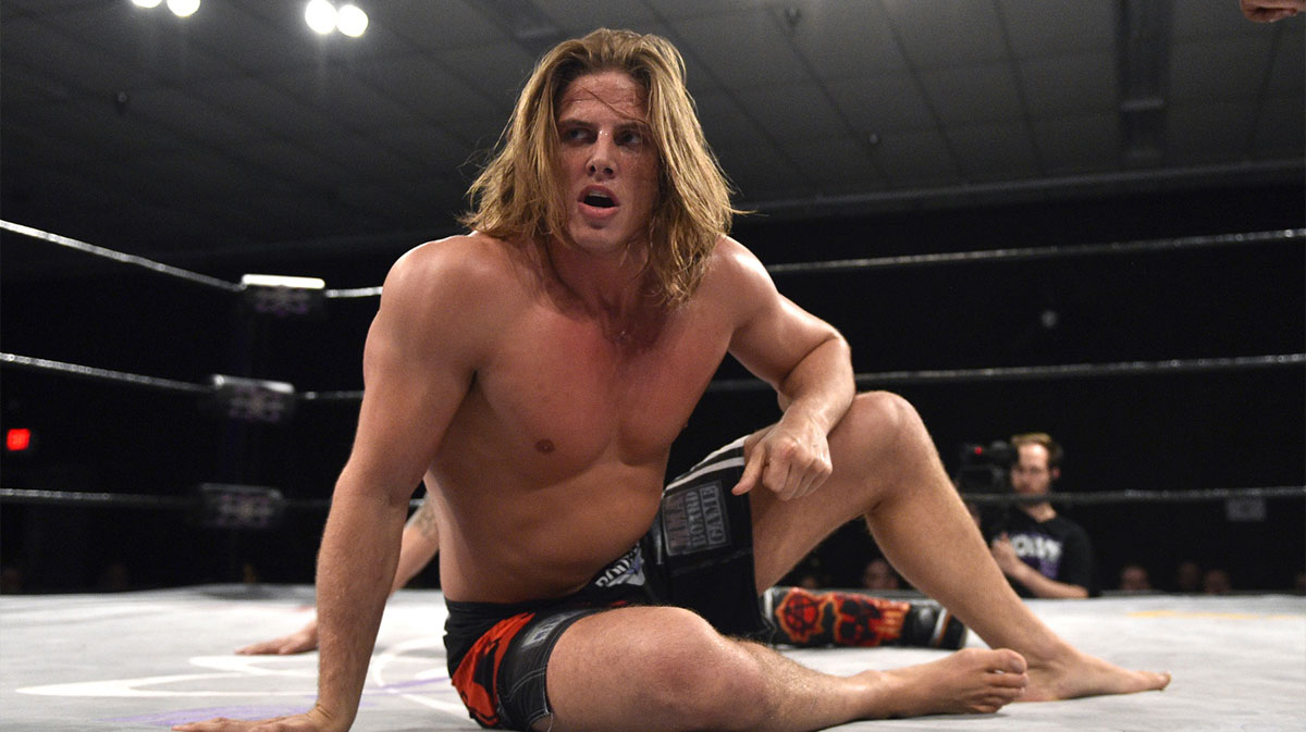 Ex-WWE star Matt Riddle, who responded to GWK's claims he ripped off their charity event.