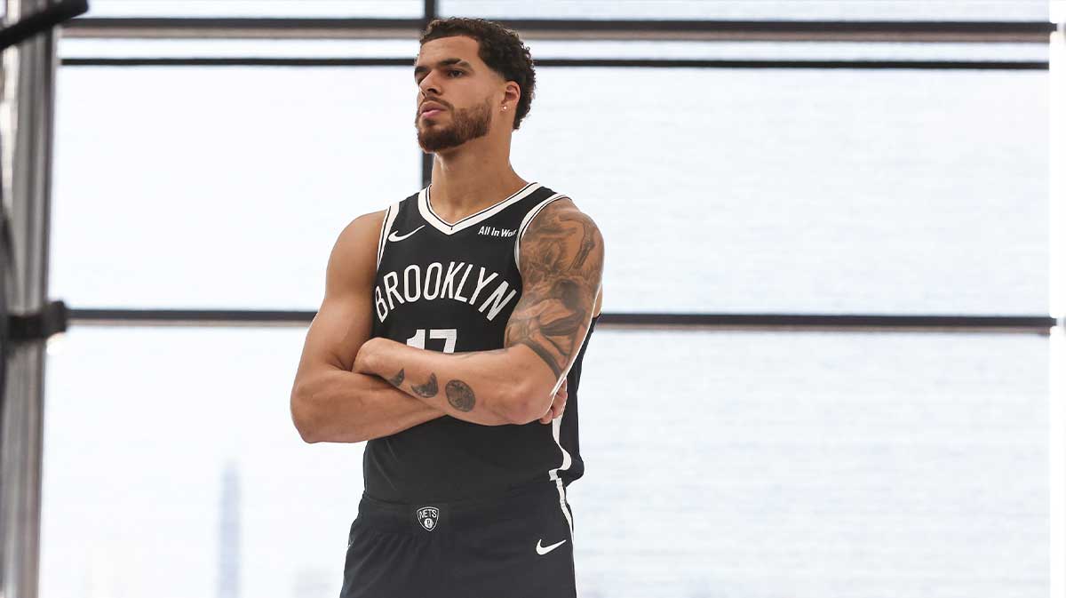 Brooklyn Nets forward Michael Porter Jr. (17) at Media Day.