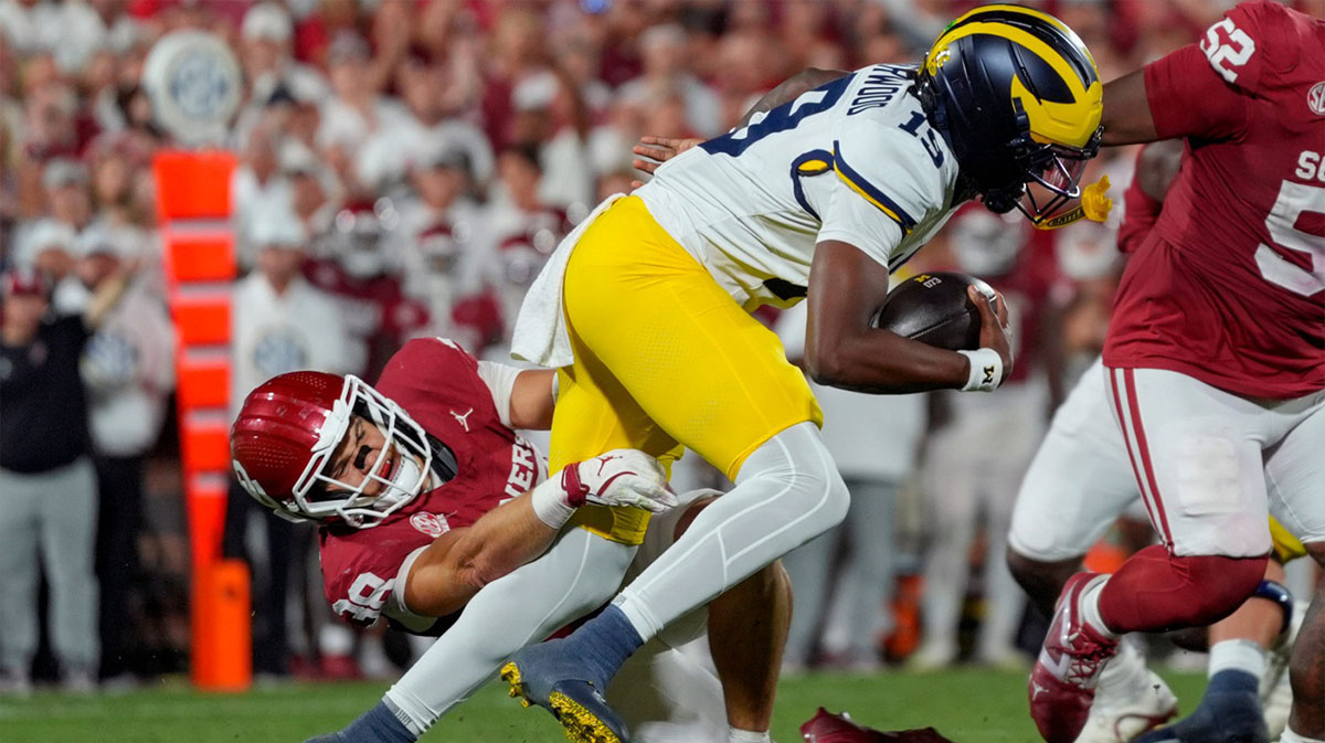 Michigan football’s Sherrone Moore gets real on Bryce Underwood running the ball