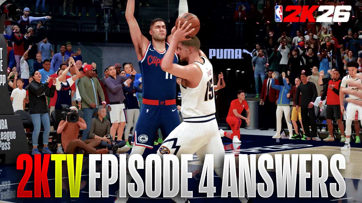 NBA 2K26 2KTV Episode 4 Answers